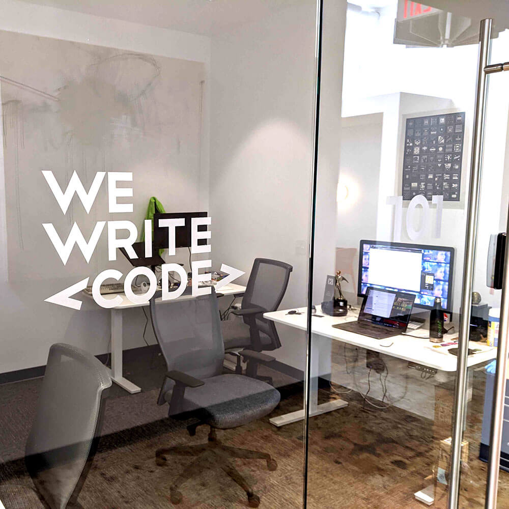 We Write Code's first office